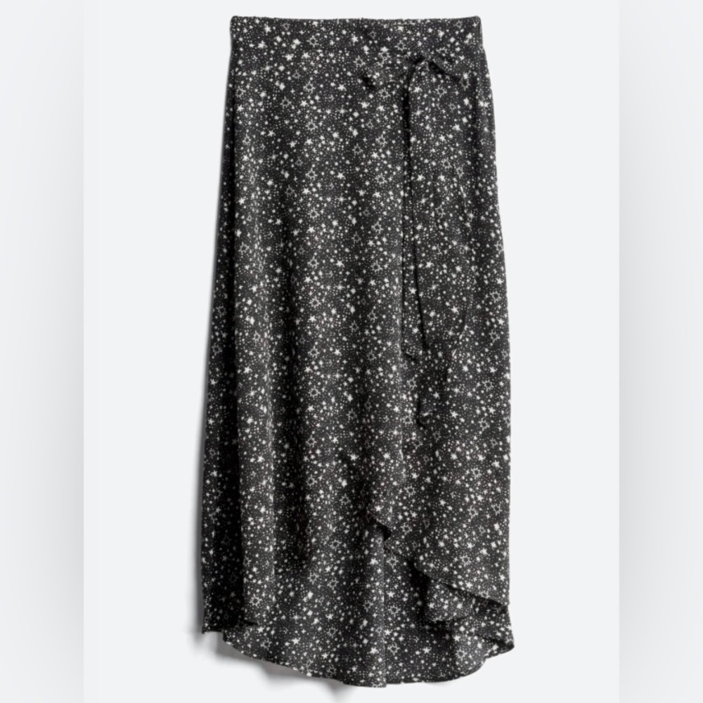 Le Lis star print skirt midi crossover